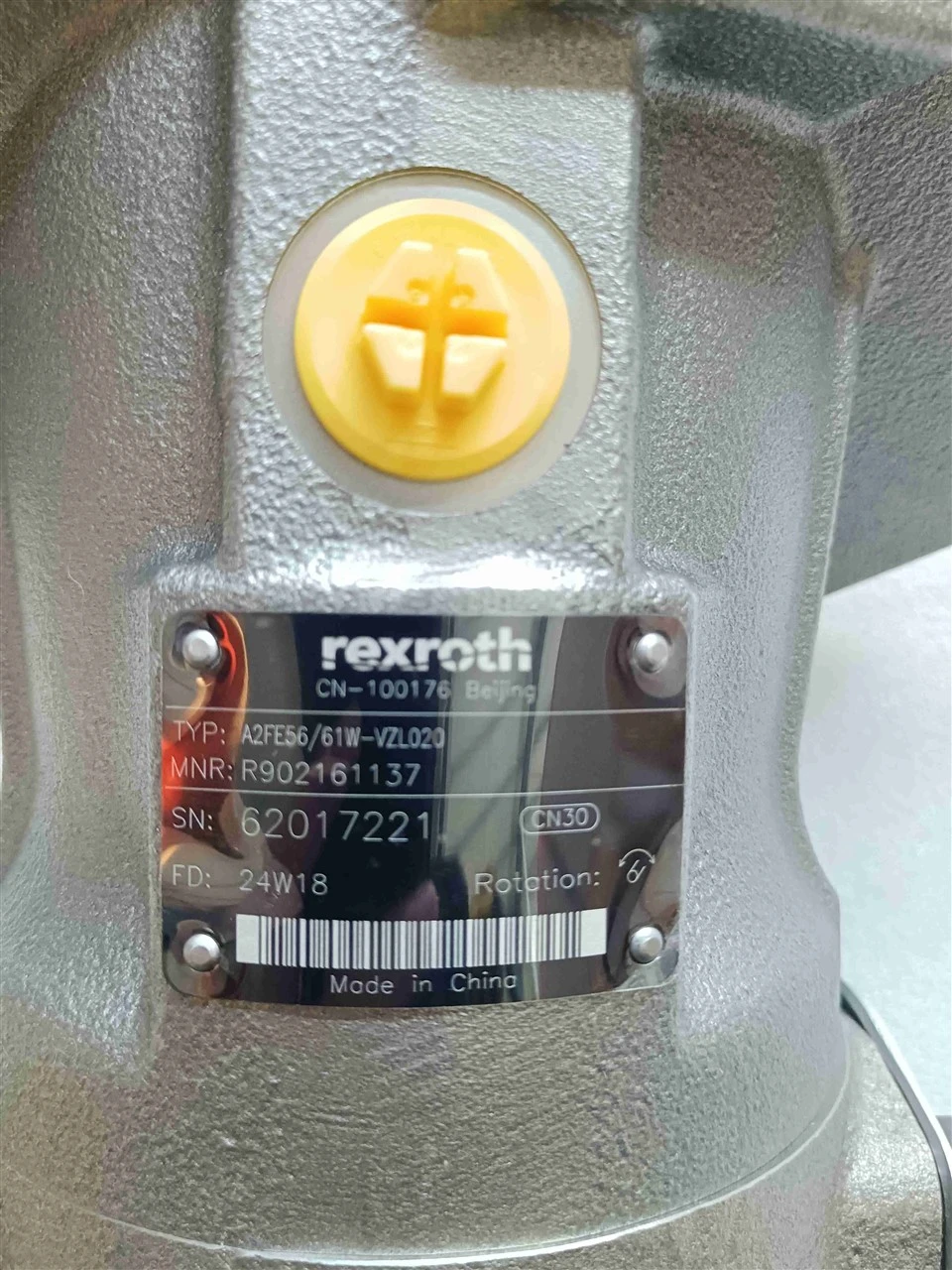 A2FE56/61W-VZL020 Hydraulic Motor From Rexroth A2FE Series